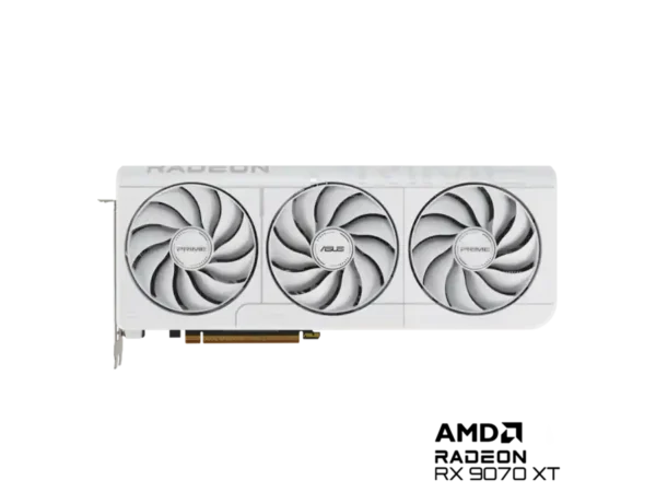 c146cebb-ce57-4e0b-89bd-634ca15dfdb5 ASUS - PRIME Radeon RX 9070 XT 16GB GDDR6 PCI Express 5.0 x16 ATX Graphics Card PRIME-RX9070XT-O16G-WHITE