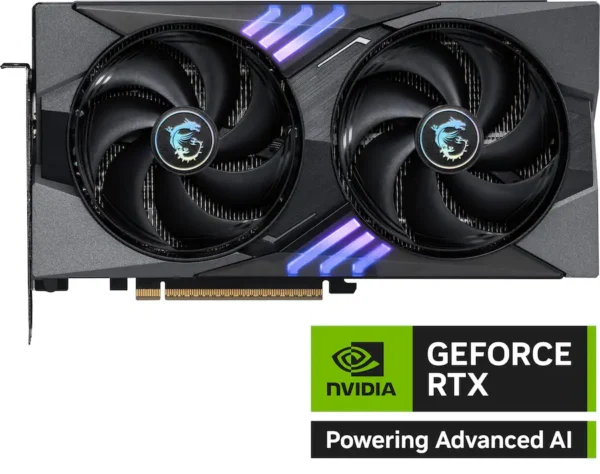 c23afbcf-9937-40f2-9c7e-d05545b266dd MSI - NVIDIA GeForce RTX 5060 Ti 8G GAMING OC 8GB GDDR7 PCI Express Gen 5 Graphics Card - Black