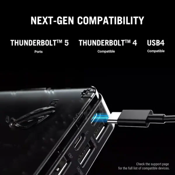 cdd52503-fbd6-41a9-8fc7-dfe3bf96284a ASUS - ROG XG Mobile External Graphics Card - NVIDIA GeForce RTX 5090 Laptop GPU - Thunderbolt 5 - Off Black