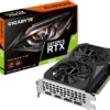 db2b7f54-94da-44ee-9a98-f708ae287a88 GIGABYTE - NVIDIA GeForce RTX 3050 WINDFORCE OC V2 6GB GDDR6 PCI Express 4.0 Graphics Card - Black