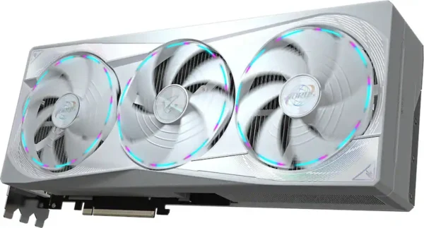 dc416336-d4a4-4e64-aca7-0bc63ebe5a27 GIGABYTE - NVIDIA GeForce RTX 5080 AORUS MASTER ICE GDDR7 16G PCI Express 5.0 Graphics Card - White