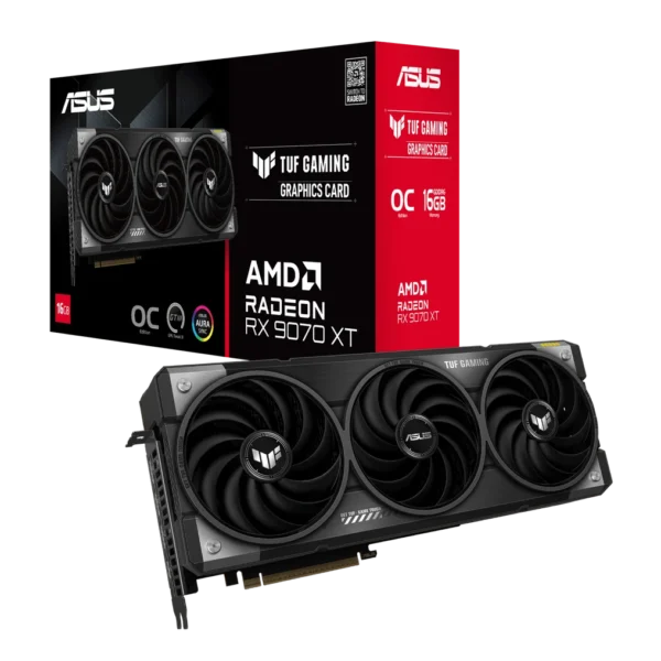 ASUS RX 9070 XT TUF Gaming OC 16GB Graphics Card