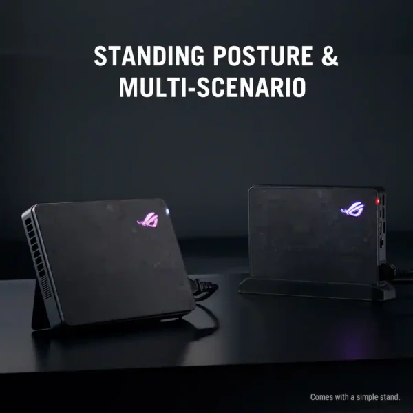 e12abe06-a5ae-41e7-a54f-226aab84cffd ASUS - ROG XG Mobile External Graphics Card - NVIDIA GeForce RTX 5090 Laptop GPU - Thunderbolt 5 - Off Black