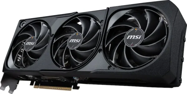e8a6cb91-7e59-4332-af4d-5968d2a5f58a MSI - NVIDIA GeForce GeForce RTX 5080 16G SHADOW 3X OC 16GB GDDR7 PCI Express Gen 5 Graphics Card - Black