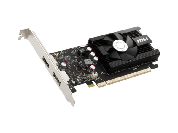 ebf14f4a-9843-4d82-9005-6f39da20c58e MSI - GeForce GT 1030 4GB GDDR4 PCI Express 3.0 x16 (uses x4) ATX Graphics Card GT 1030 4GD4 LP OC