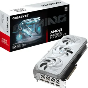 GIGABYTE - Radeon RX 9070 XT GAMING OC ICE 16G Graphics Card - White