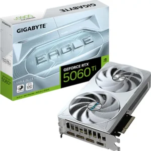 GIGABYTE - NVIDIA GeForce RTX 5060 Ti EAGLE OC ICE 8G GDDR7 PCI Express 5.0 Graphics Card - White