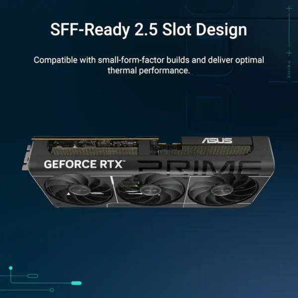 ASUS - PRIME NVIDIA GeForce RTX 5070 OC Edition 12GB GDDR7 PCI Express 5.0 Graphics Card - Black