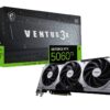 MSI - NVIDIA GeForce RTX 5060 Ti 8GB GDDR7 VENTUS 3X OC Edition PCI Express 5.0 Graphics Card - Black/Sliver