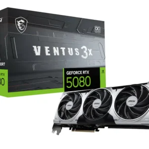 f57ef4ef-666f-4ac0-88bf-a015ff003847 MSI - NVIDIA GeForce GeForce RTX 5080 16G VENTUS 3X OC PLUS 16GB GDDR7 PCI Express Gen 5 Graphics Card - Black