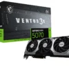f72da3c3-51e9-400c-84f1-33d413bca2b2 MSI - NVIDIA GeForce RTX 5070 12G VENTUS 3X OC 12GB GDDR7 PCI Express Gen 5 Graphics Card - Black