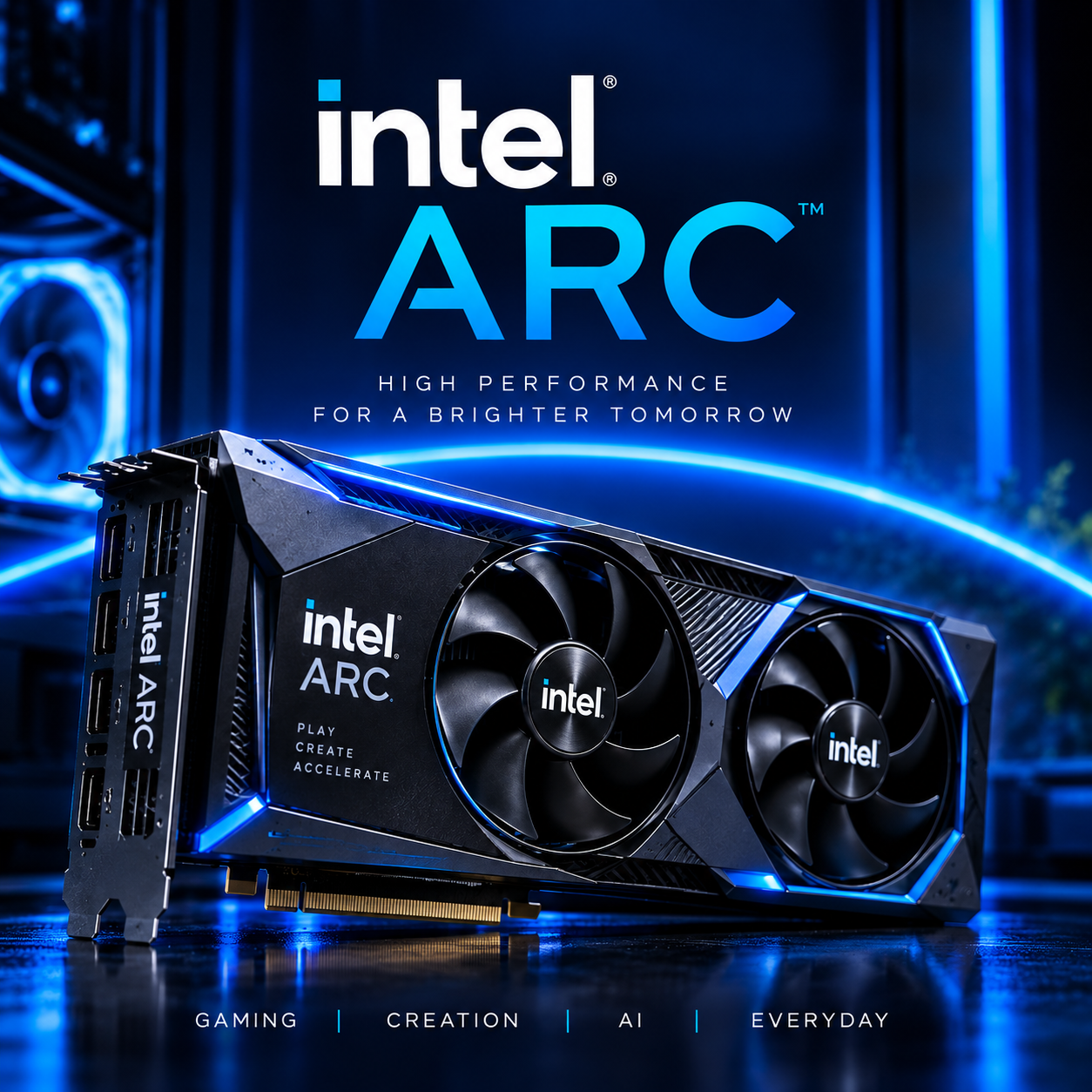 ASRock Intel Arc A750 Challenger SE OC 8GB Graphics Card