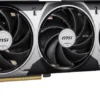 MSI - NVIDIA GeForce RTX 5080 16G VENTUS 3X OC 16GB GDDR7 PCI Express Gen 5 Graphics Card - Black