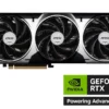 MSI - NVIDIA GeForce RTX 5080 16G VENTUS 3X OC 16GB GDDR7 PCI Express Gen 5 Graphics Card - Black