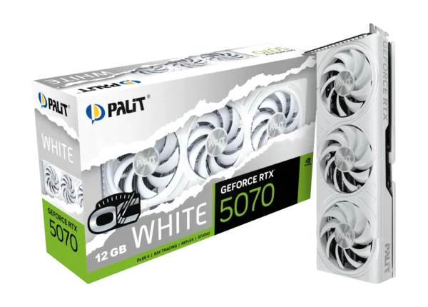 Palit RTX 5070 White OC 12GB Graphics Card